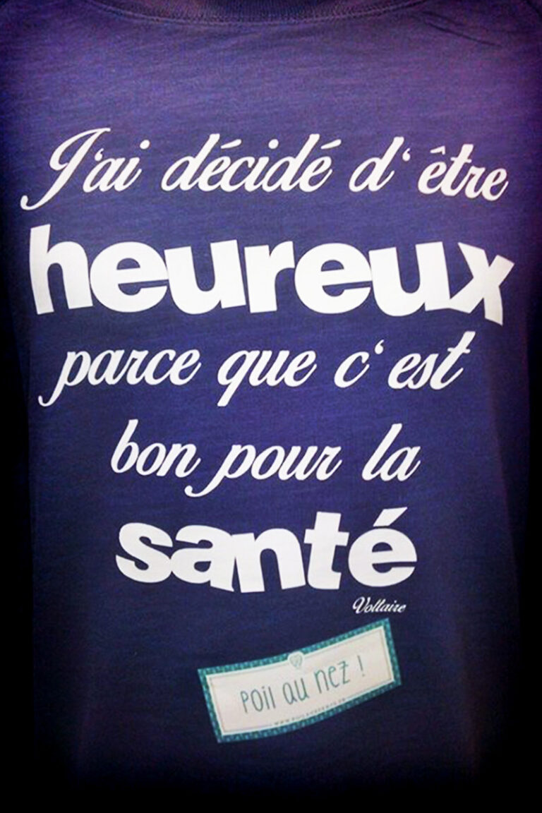 Jai Décidé Dêtre Heureux Parce Que Cest Bon Pour La Santé Poil Au Nez Poil Aux Dents 